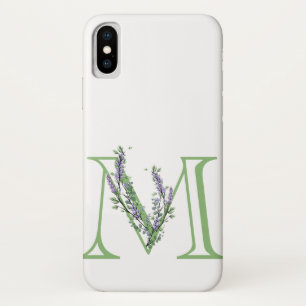 Capa Para iPhone Da Case-Mate Monograma M Lavanda Eucalipto