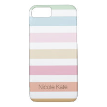 monograma moderno de cor pastel fino