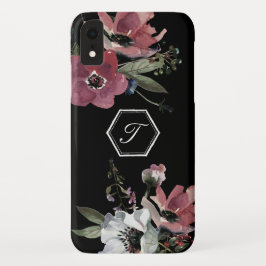 Capa Para iPhone Da Case-Mate Monograma na moda do Wildflower do vintage da