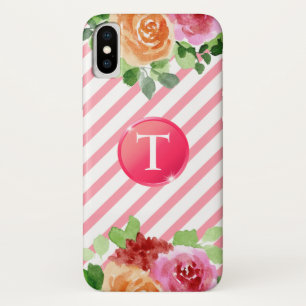 Capa Para iPhone Da Case-Mate Monograma no iPhone X Floral