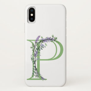 Capa Para iPhone Da Case-Mate Monograma P Lavanda Eucalyptus