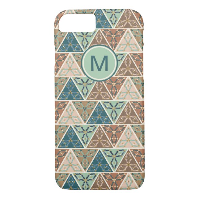 Capa Para iPhone, Case-Mate Monograma| Passo Geo Externo| Padrão Geométrico (Verso)
