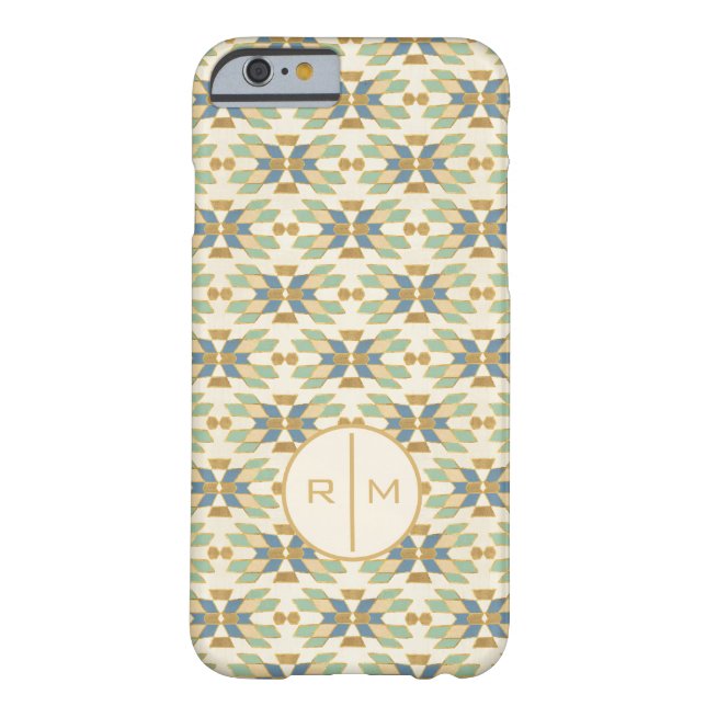 Capa Para iPhone, Case-Mate Monograma| Passo Geo Externo| Padrão Tribal (Verso)