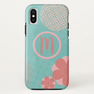 Capa Para iPhone Da Case-Mate Monograma personalizado padrão japonês