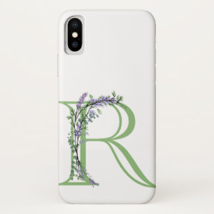 Capa Para iPhone Da Case-Mate Monograma R Lavanda Eucalipto