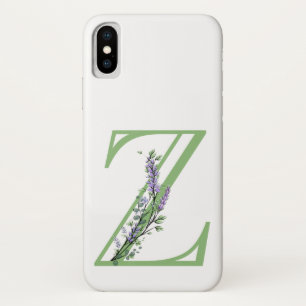 Capa Para iPhone Da Case-Mate Monograma Z Lavanda Eucalyptus