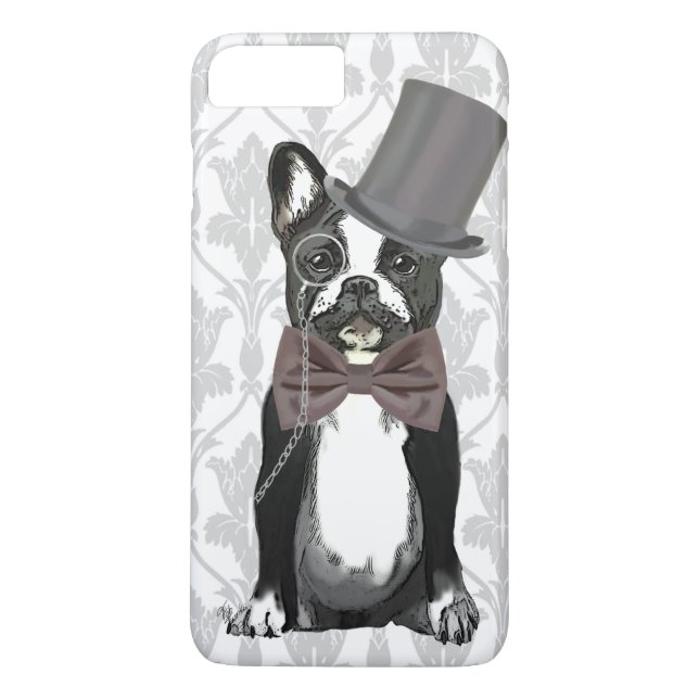 Capa Para iPhone, Case-Mate Monsieur Bulldog (Verso)