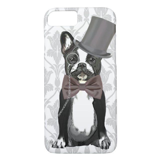 Capa Para iPhone, Case-Mate Monsieur Bulldog (Verso)