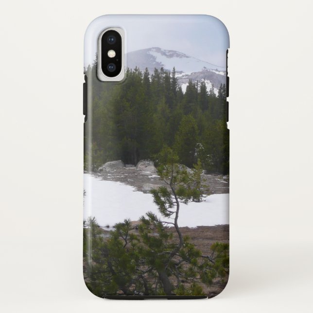 Capa Para iPhone, Case-Mate Montanhas Sierra Nevada e Neve em Yosemite (Verso)