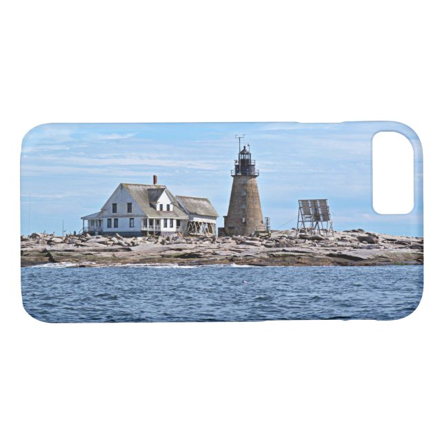 Capa Para iPhone, Case-Mate Monte Desert Rock Lighthouse, Maine (Verso (Horizontal))