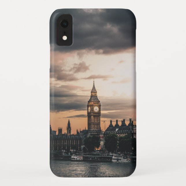 Capa Para iPhone, Case-Mate Moody London Big Ben Sunset (Verso)