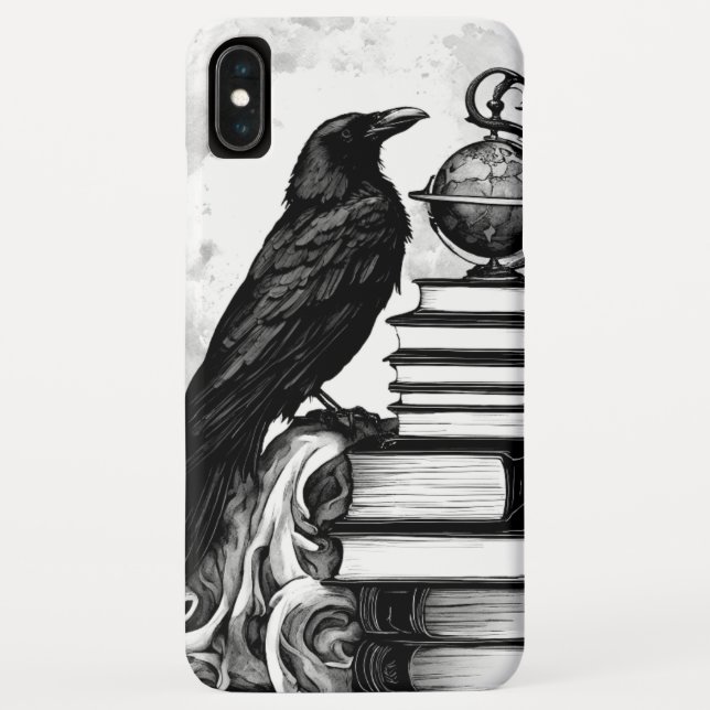 Capa Para iPhone, Case-Mate Moon Raven (Verso)
