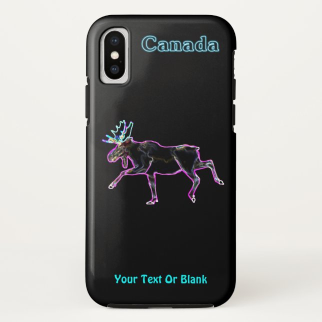 Capa Para iPhone, Case-Mate Moose Elétrica - Canadá (Verso)