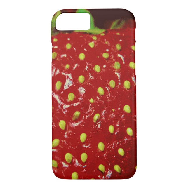 Capa Para iPhone, Case-Mate Morango Macrografia (Verso)