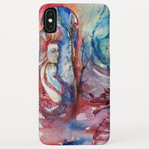Capa Para iPhone XS Max MORGANA/mágica e mistério, fantasia azul