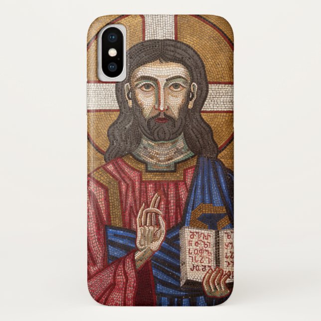 Capa Para iPhone, Case-Mate Mosaico de Jesus Antigo (Verso)