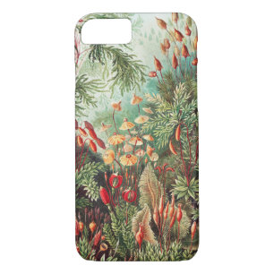 Capa iPhone 8/ 7 Mosses, Muscinae Laubmoose por Ernst Haeckel