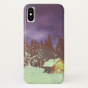 Capa Para iPhone Da Case-Mate Motivo para o inverno maravilhoso do Natal
