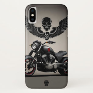 Capa Para iPhone Da Case-Mate Motocicleta Personalizada com Gráfico de Caveira e