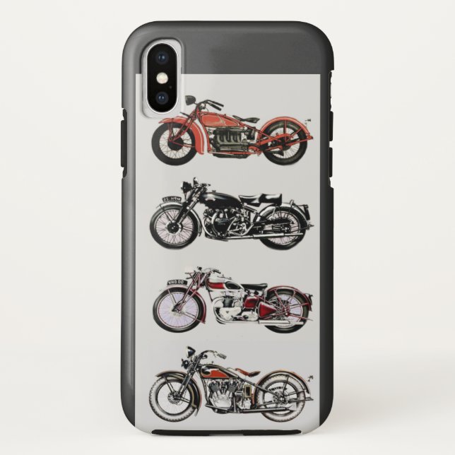 CAPA PARA iPhone, Case-Mate  MOTOCICLETAS VINTAGE (Verso)