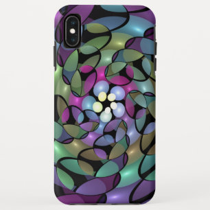 Capa Para iPhone Da Case-Mate Movimentos Coloridos Abstrato Trippy Fractal Art