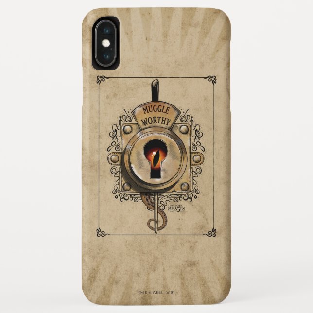 Capa Para iPhone, Case-Mate MÚGLE WORTHY™ Lock (Verso)