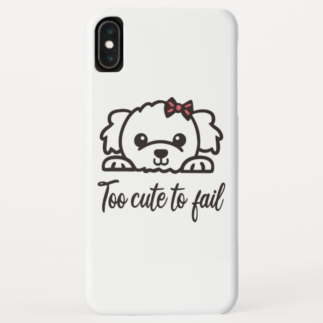 Capa Para iPhone, Case-Mate Muito fofo para falir(4) (Verso)