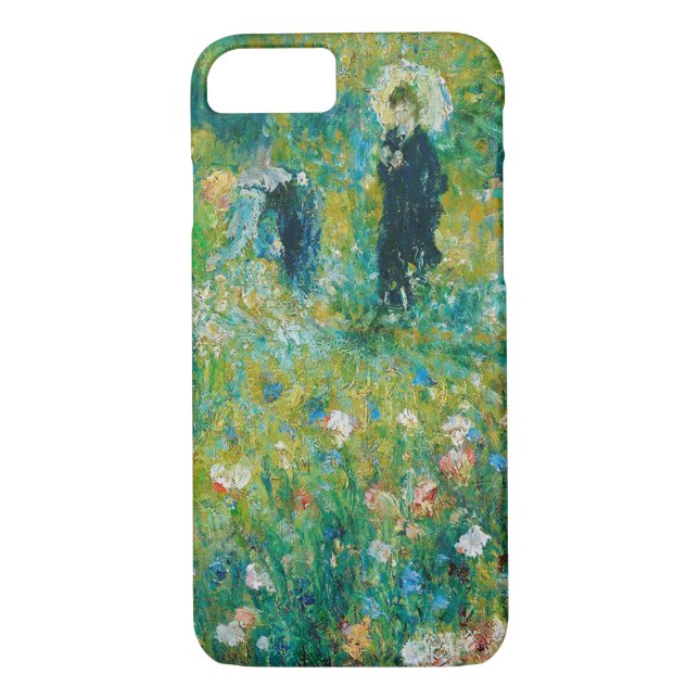 Capa Para iPhone, Case-Mate Mulher com Parasol, Jardim, Renoir (Verso)