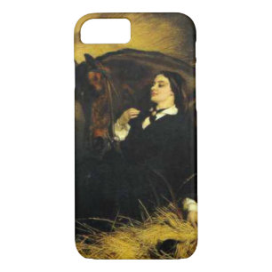 Capa iPhone 8/ 7 Mulher e Cavalo