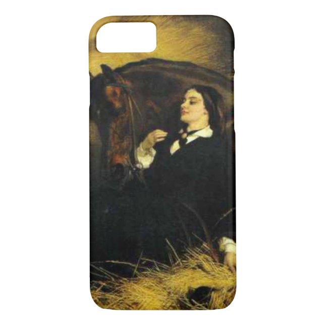 Capa Para iPhone, Case-Mate Mulher e Cavalo (Verso)