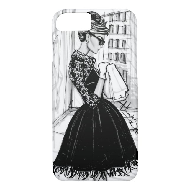 Capa Para iPhone, Case-Mate Mulher elegante (Verso)