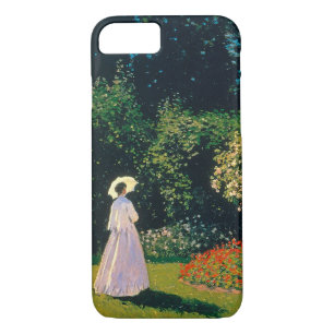 Capa iPhone 8/ 7 Mulher em jardim, Monet