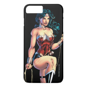 Capa Para iPhone Da Case-Mate Mulher Maravilha Agarrando Laço em Rocha