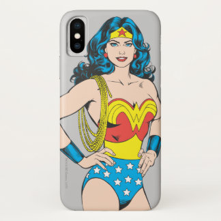 Capa Para iPhone X Mulher Maravilha | Dose de Vintage com Laço