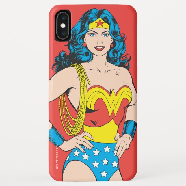 Capa Para iPhone, Case-Mate Mulher Maravilha | Dose de Vintage com Laço (Verso)