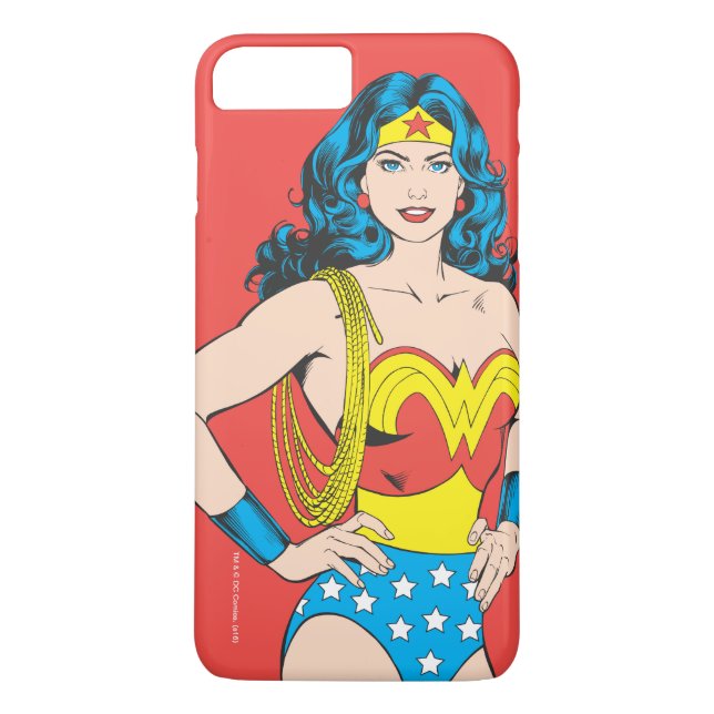 Capa Para iPhone, Case-Mate Mulher Maravilha | Dose de Vintage com Laço (Verso)