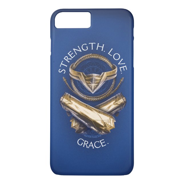 Capa Para iPhone, Case-Mate Mulher Maravilha Tiara, Laço e Braceletes (Verso)