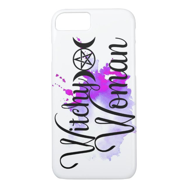 Capa Para iPhone, Case-Mate Mulher Testemunha Watercolor (Verso)