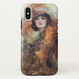 Capa Para iPhone X Mulher Vitoriana