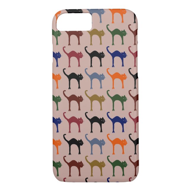 Capa Para iPhone, Case-Mate múltiplos gatos ~ padrão animal (Verso)