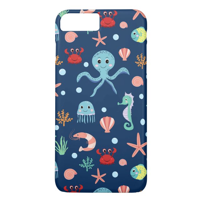Capa Para iPhone, Case-Mate Mundo do Mar (Verso)