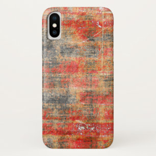 Capa Para iPhone X Muro de tijolos antigo