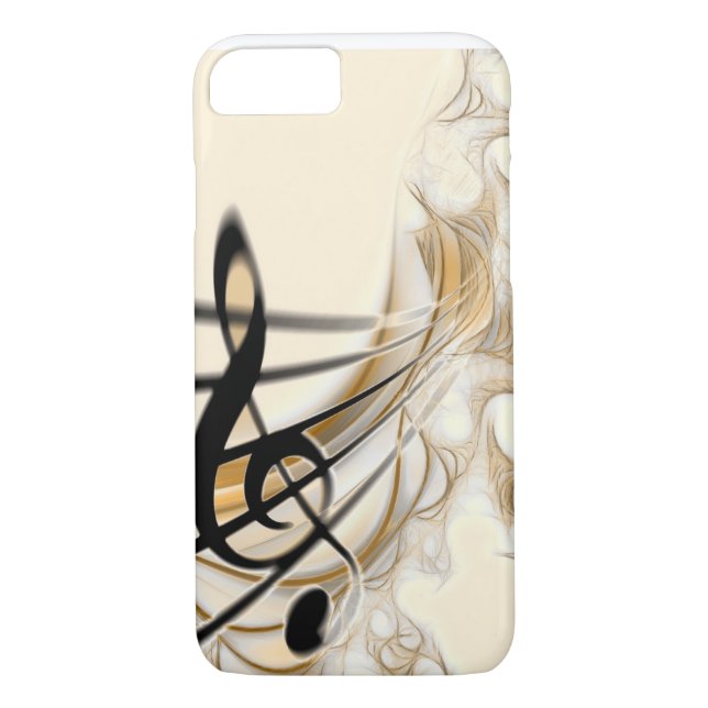 Capa Para iPhone, Case-Mate Música - clave tripla (Verso)