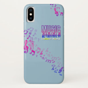 Capa Para iPhone Da Case-Mate Música Conecta Pessoas  