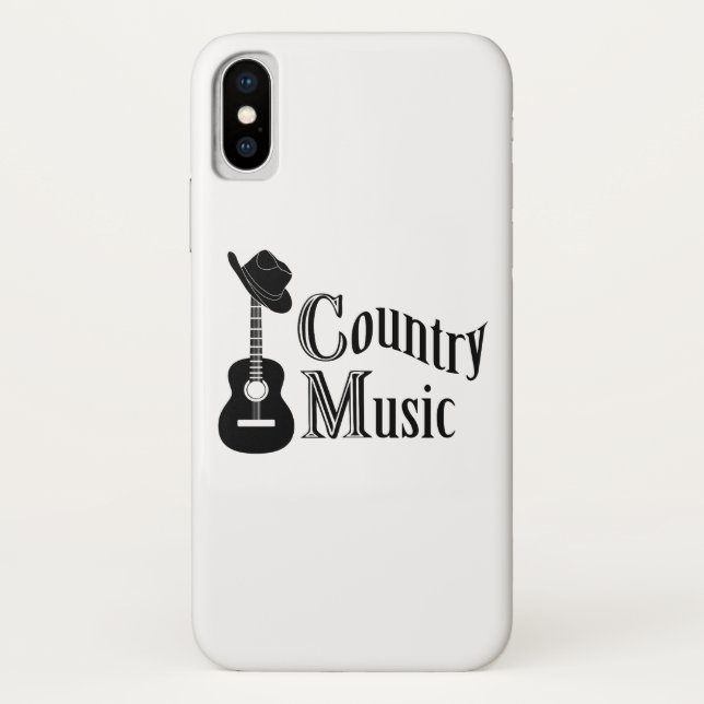 Capa Para iPhone, Case-Mate Música country (Verso)