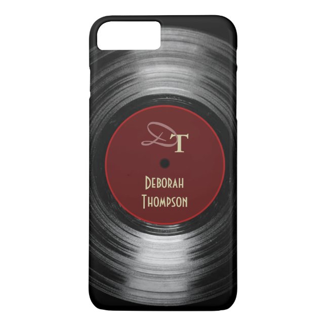 Capa Para iPhone, Case-Mate música personalizada vinil (Verso)