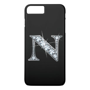 Capa iPhone 8 Plus/7 Plus N Faux "Diamond Bling" Case