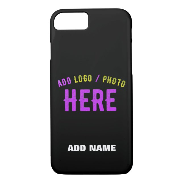 CAPA PARA iPhone, Case-Mate  NA MODA MODERNO PERSONALIZÁVEL NEGRO VERIFICADO CO (Verso)