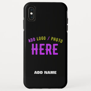 CAPA PARA iPhone DA Case-Mate NA MODA MODERNO PERSONALIZÁVEL NEGRO VERIFICADO CO