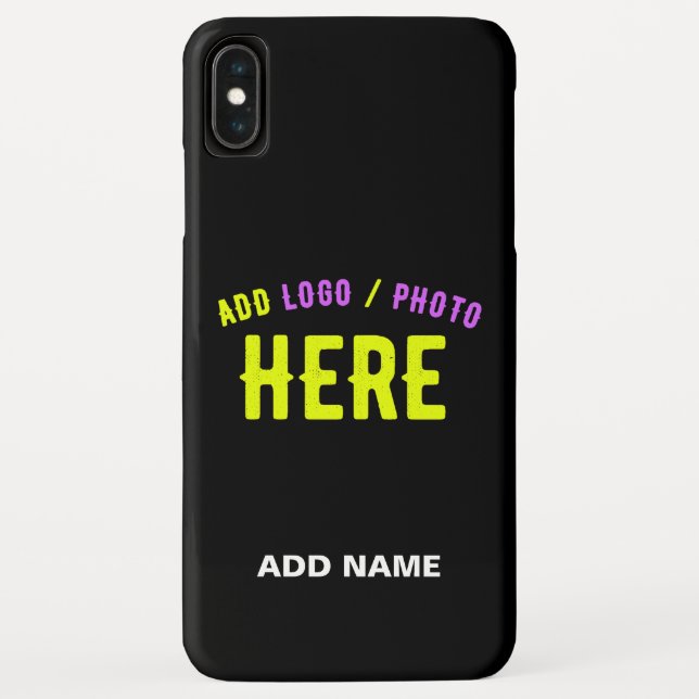 CAPA PARA iPhone, Case-Mate  NA MODA MODERNO PERSONALIZÁVEL NEGRO VERIFICADO CO (Verso)